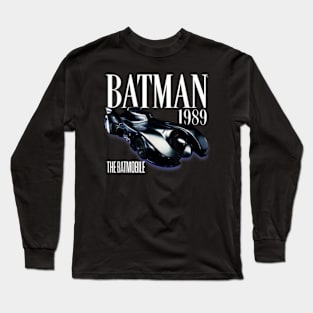 Batman 1989 Batmobile Long Sleeve T-Shirt